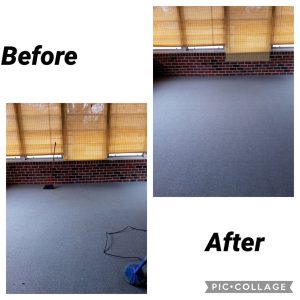 residential cleaning before after